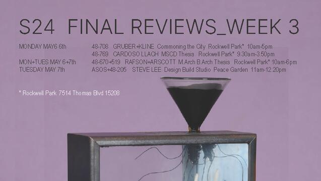 Final Review: MS Computational Design Thesis