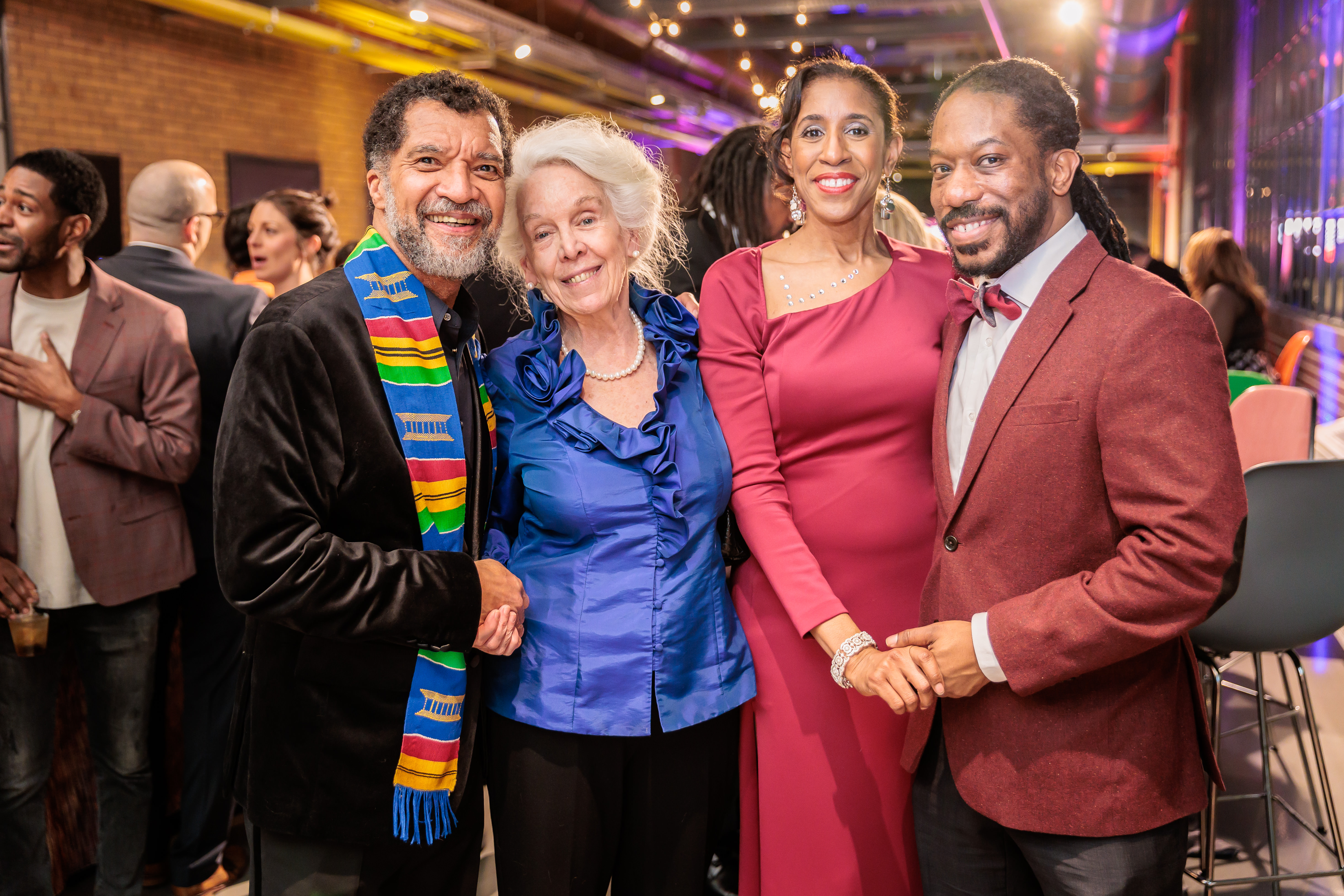 A group poses at NOMA gala