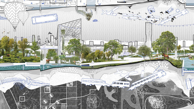 Diagram titled "Ecological Restoration"