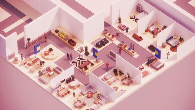 A variation from the automated IKEA plan generation in the Scripting and Parametric Design fall 2023 course. Project by Dongtao Bi, Yiting Zhang and Nick Bilgri.