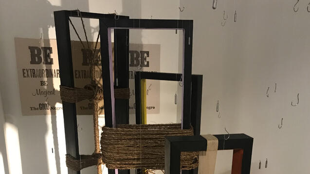 items made of wood and twine