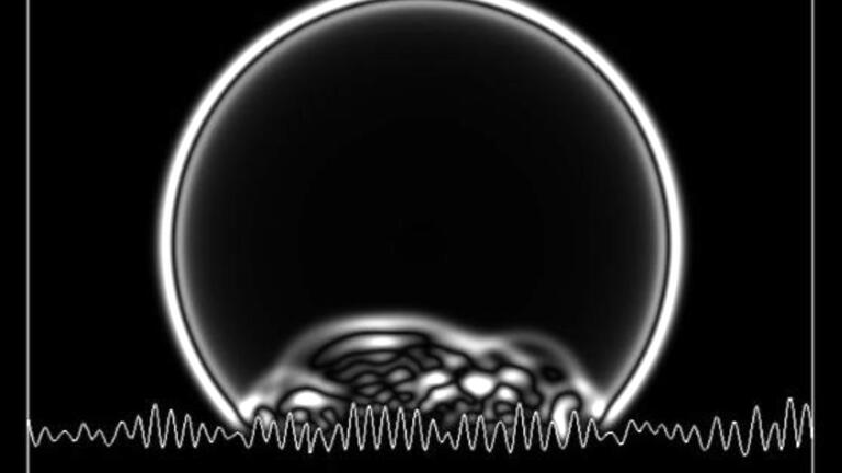 Wave based acoustic simulation, Patel & Arcgeometer, 2023.