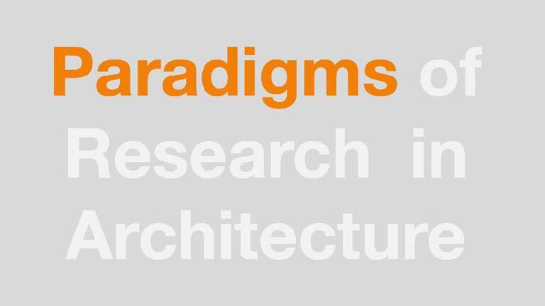 Paradigms of Research graphic