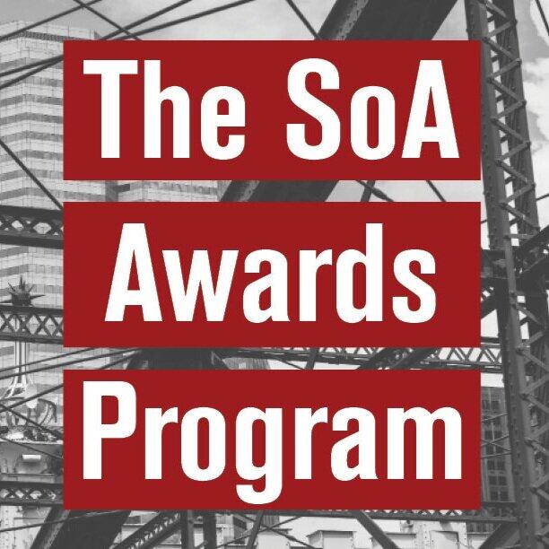 The Soa Awards Program Graphic