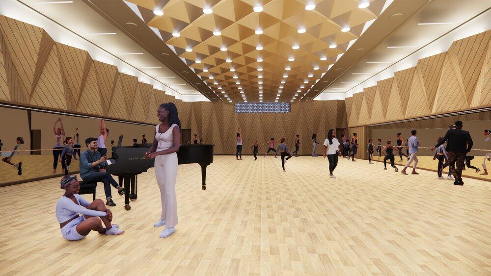 Render of Newark Symphony Hall