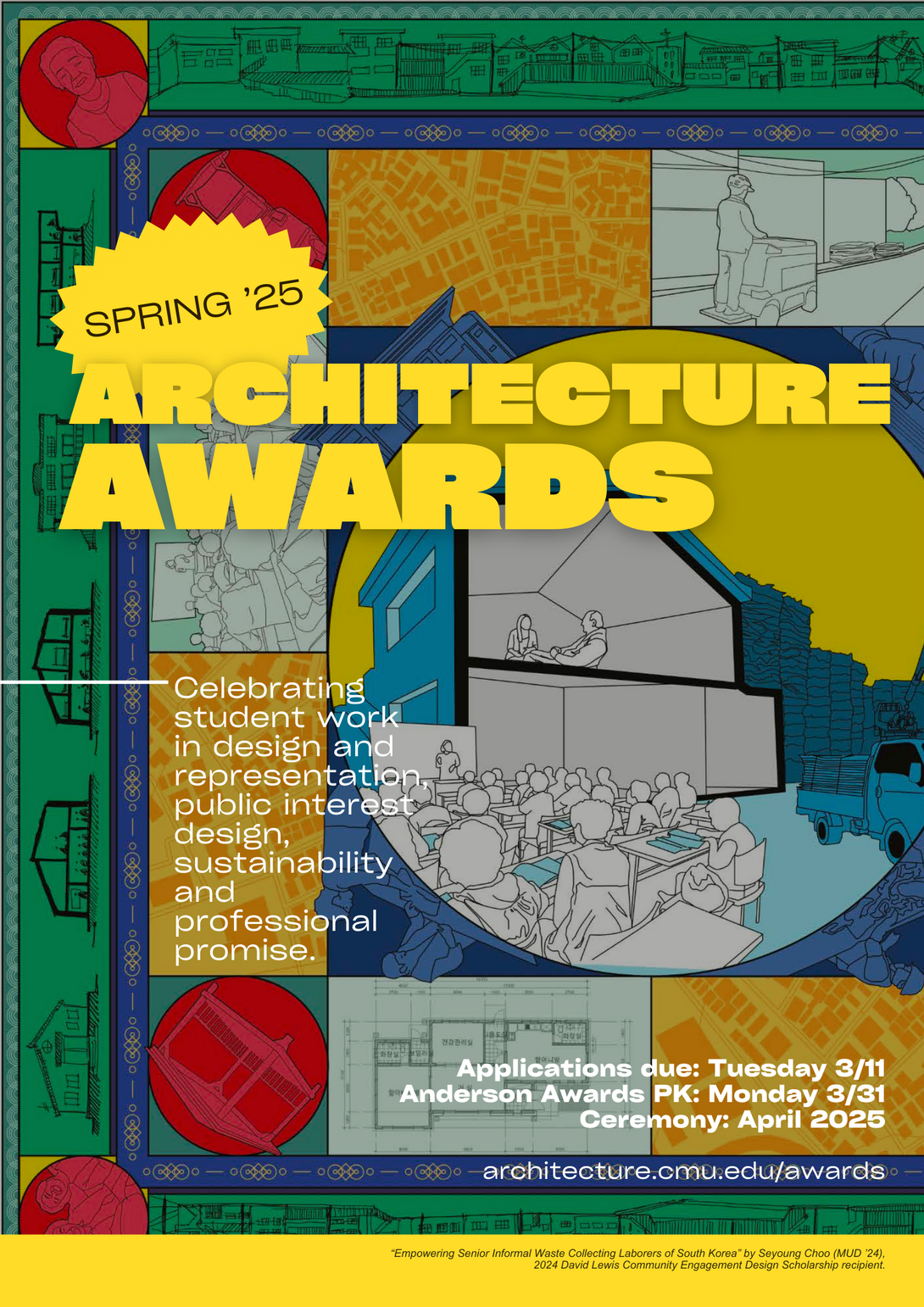 Spring 2025 Architecture Awards Poster_v01